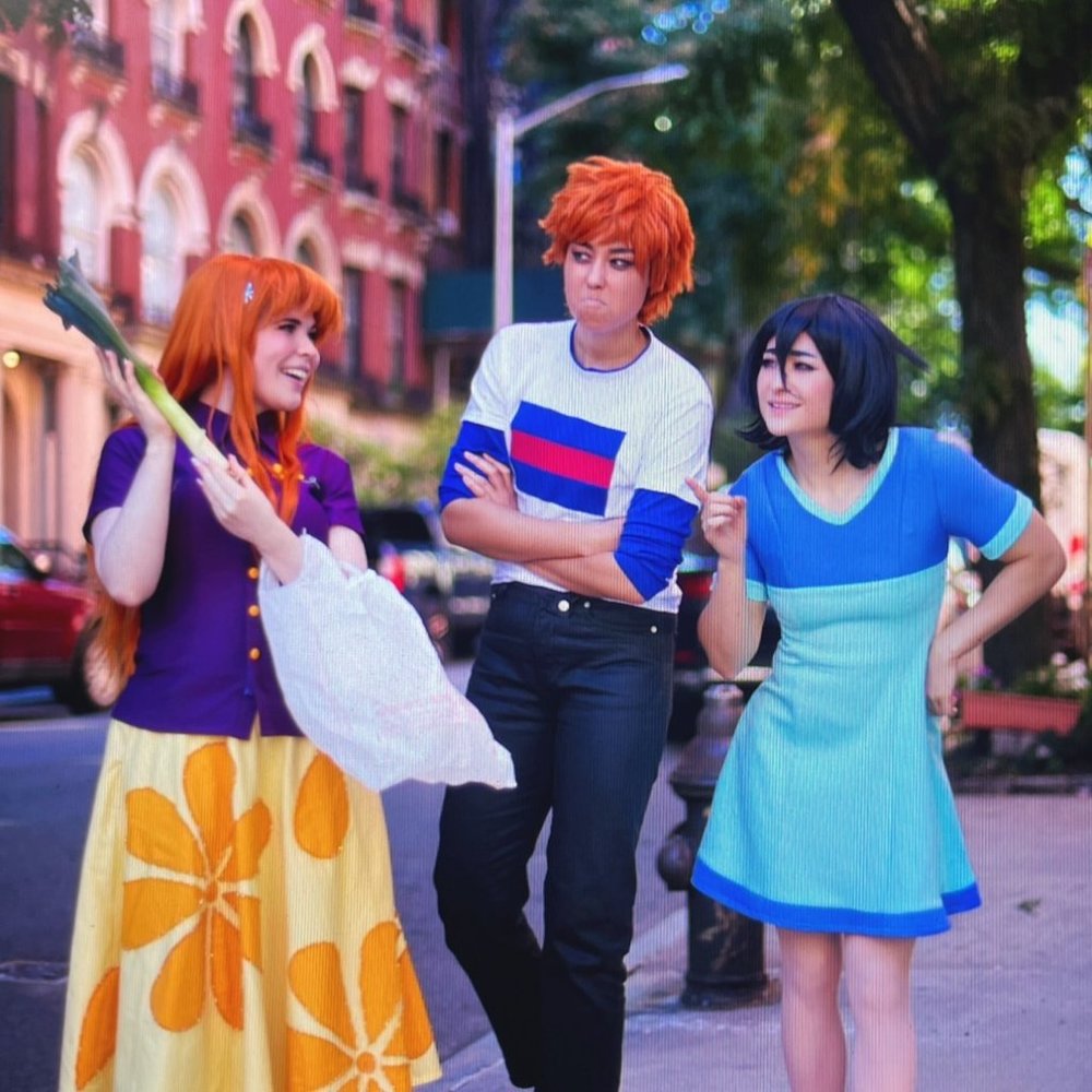 BLEACH ANIME Ichigo Rukia and Orihime Handmade One of a Kind Cosplay Costumes